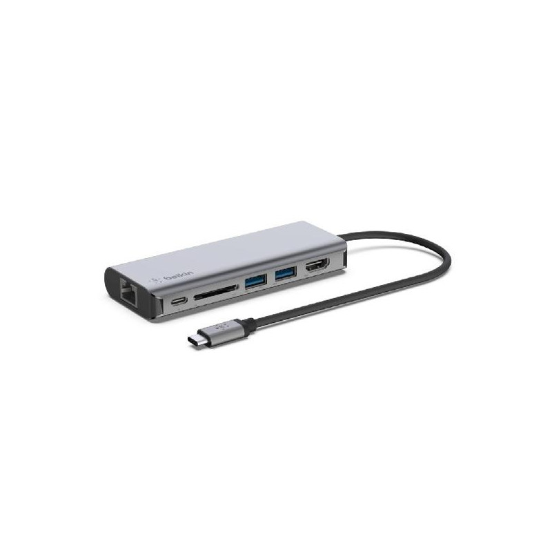 (AVC008BTSGY) BELKIN ADAPTADOR USB-C 5EN1 ETHERNET (AVC008BTSGY) BELKIN ADAPTADOR USB-C 5EN1 ETHERNET