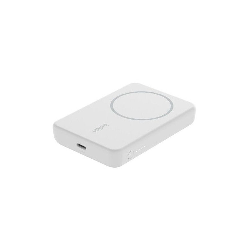 (BPD004BTWH) BELKIN CARGADOR INALAMBRICO POWER BANK 5K MAH 1XUSB-C BLANCO (BPD004BTWH) BELKIN CARGADOR INALAMBRICO POWER BANK 5K MAH 1XUSB-C BLANCO