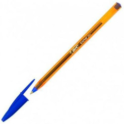 (872730) BIC BOLÍGRAFO CRISTAL ORIGINAL FINE AZUL CAJA 50 UD