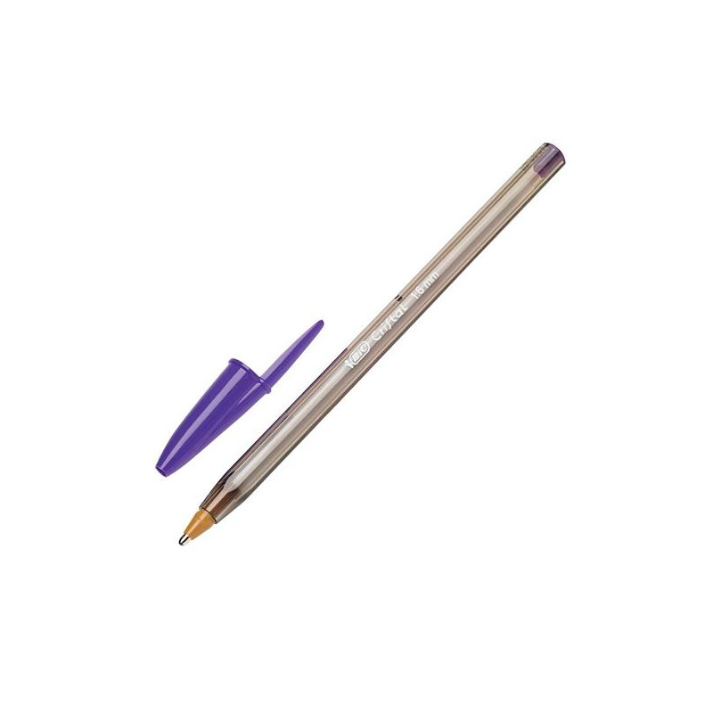 (929055) BIC BOLÍGRAFO CRISTAL FUN PÚRPURA CAJA 20 UD (929055) BIC BOLÍGRAFO CRISTAL FUN PÚRPURA CAJA 20 UD