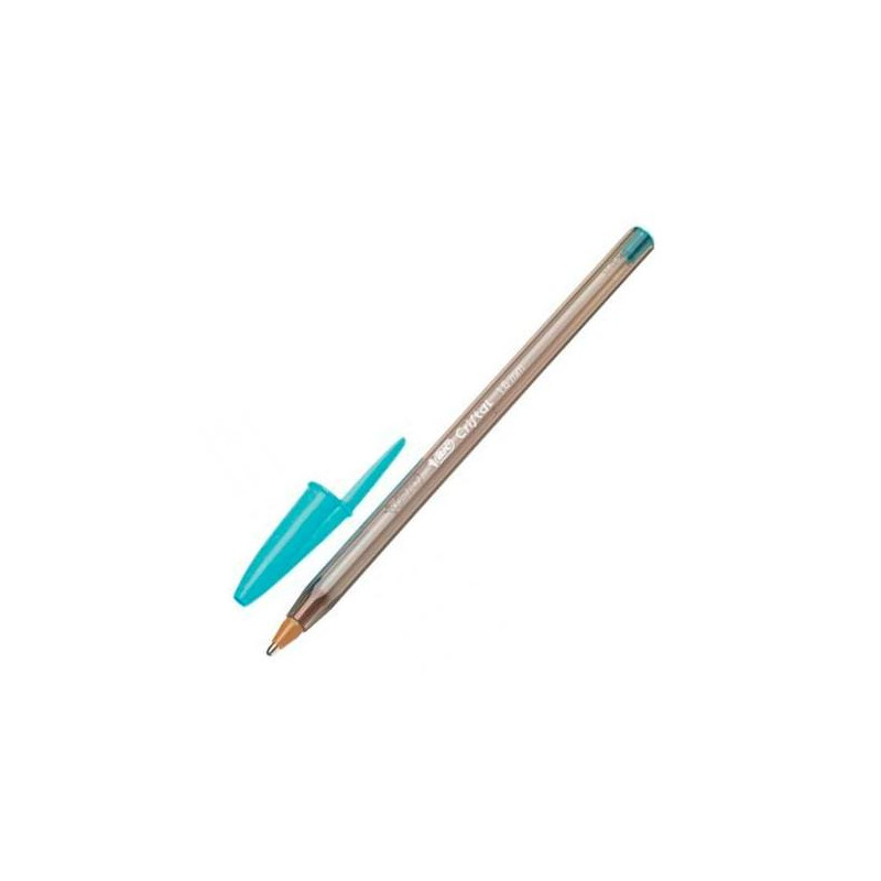 (929074) BIC BOLÍGRAFO CRISTAL FUN TURQUESA CAJA 20 UD (929074) BIC BOLÍGRAFO CRISTAL FUN TURQUESA CAJA 20 UD