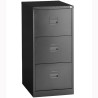 (PFA3F-AV1) BISLEY ARCHIVADOR METALICO 3 CAJONES ARCHIVO CARPETAS COLGANTES A4 FONDO 40CM ANTRACITA