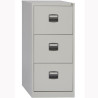 (PFA3F-AV7) BISLEY ARCHIVADOR METALICO 3 CAJONES ARCHIVO CARPETAS COLGANTES A4 FONDO 40CM GRIS
