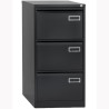 (PSF3-AV1) BISLEY ARCHIVADOR METALICO 3 CAJONES ARCHIVO CARPETAS COLGANTES A4/FOLIO+ FONDO 62CM ANTRACITA