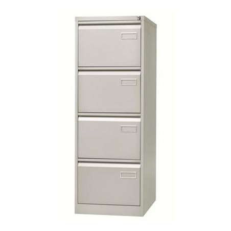 (PSF4-AV7) BISLEY ARCHIVADOR METALICO PSF LIGHT CARPETAS COLGANTES MULTIFORMATO 1321X470X622MM 4 CAJONES GRIS (MONTADO)
