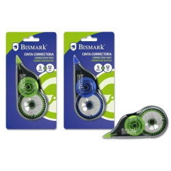(317276) BISMARK CINTA CORRECTORA 5MMX12M BLISTER
