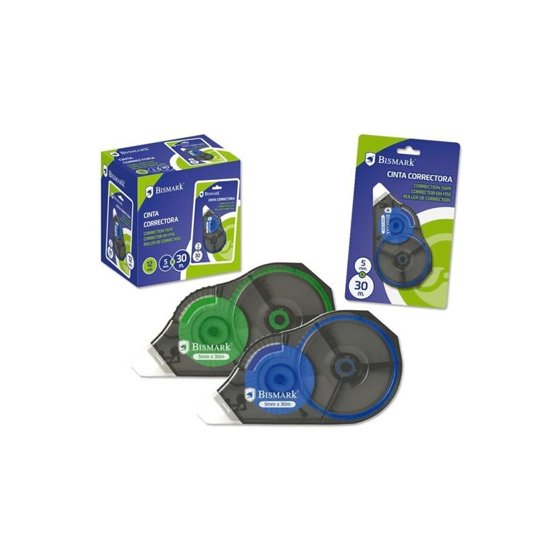 (325759) BISMARK CINTA CORRECTORA 5MMX30M BLISTER (325759) BISMARK CINTA CORRECTORA 5MMX30M BLISTER