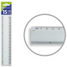 (314300) BISMARK REGLA ALUMINIO 15CM