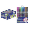 (327906) BISMARK ROTULADORES BICOLOR METAL + NEON PASTEL SURTIDOS BLÍSTER 8 UD