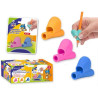 (328428) BISMARK ADAPTADOR DE LAPICERO PARA APRENDIZAJE C/SURTIDOS -SET DE 2-