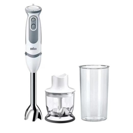 (MQ5220WH) BRAUN BATIDORA DE MANO MQ5220WH 1000W BLANCO Y ACERO
