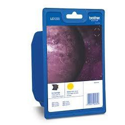 (LC1220YBP) BROTHER TINTA AMARILLO DCP-J725DW/J925DW/J430W