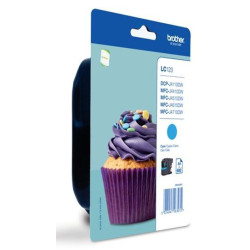 (LC123CBP) BROTHER TINTA CIAN MFC-J4410DW/MFC-J4510DW