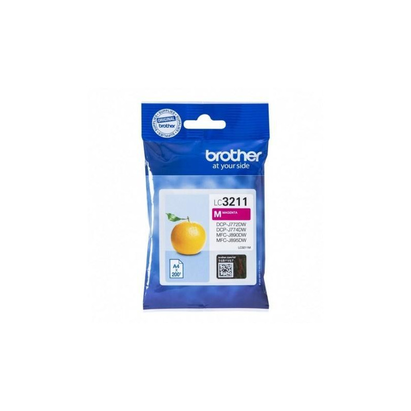 (LC3211M) BROTHER TINTA MAGENTA DCP-J572DW - MFC-J491DW/J497DW/J890DW/J895DW (LC3211M) BROTHER TINTA MAGENTA DCP-J572DW - MFC-J491DW/J497DW/J890DW/J895DW