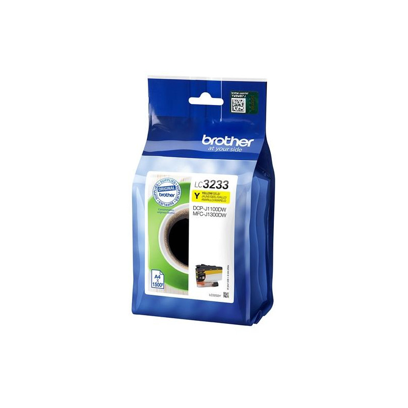 (LC3233Y) BROTHER TINTA AMARILLO DCP-J1100DW - MFC-J1300DW (LC3233Y) BROTHER TINTA AMARILLO DCP-J1100DW - MFC-J1300DW