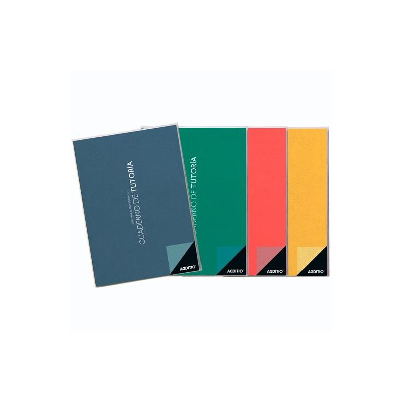 (P132) ADDITIO CUADERNO DE TUTORÍA A4 PARA SEGUIMIENTO DEL ALUMNADO PVC 64 PÁGINAS C/SURTIDOS (P132) ADDITIO CUADERNO DE TUTORÍA A4 PARA SEGUIMIENTO DEL ALUMNADO PVC 64 PÁGINAS C/SURTIDOS