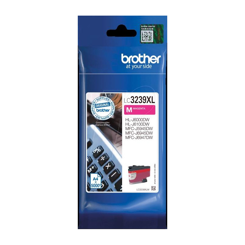 (LC3239XLM) BROTHER TINTA MAGENTA HL-J6000DW - MFC-J5945DW/J6945DW (LC3239XLM) BROTHER TINTA MAGENTA HL-J6000DW - MFC-J5945DW/J6945DW