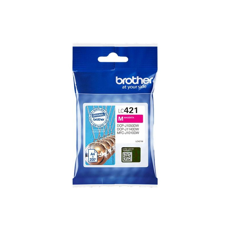 (LC421M) BROTHER TINTA MAGENTA DCP-J1050DW - MFC-J1010DW (LC421M) BROTHER TINTA MAGENTA DCP-J1050DW - MFC-J1010DW