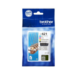 (LC421VAL) BROTHER TINTA BK/C/M/Y DCP-J1050DW - MFC-J1010DW