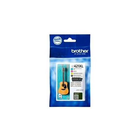 (LC421XLVAL) BROTHER TINTA BK/C/M/Y  DCP-J1050DW - MFC-J1010DW