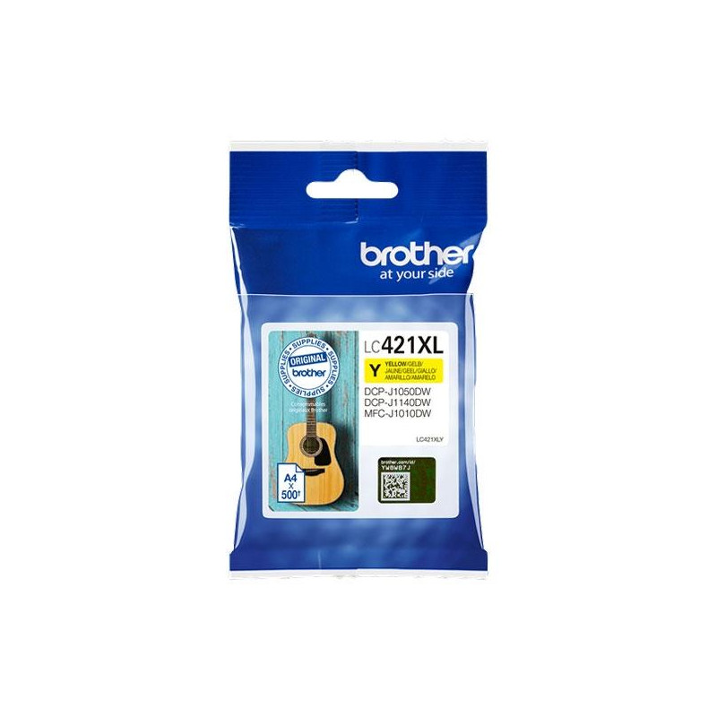 (LC421XLY) BROTHER TINTA AMARILLO DCP-J1050DW - MFC-J1010DW (LC421XLY) BROTHER TINTA AMARILLO DCP-J1050DW - MFC-J1010DW
