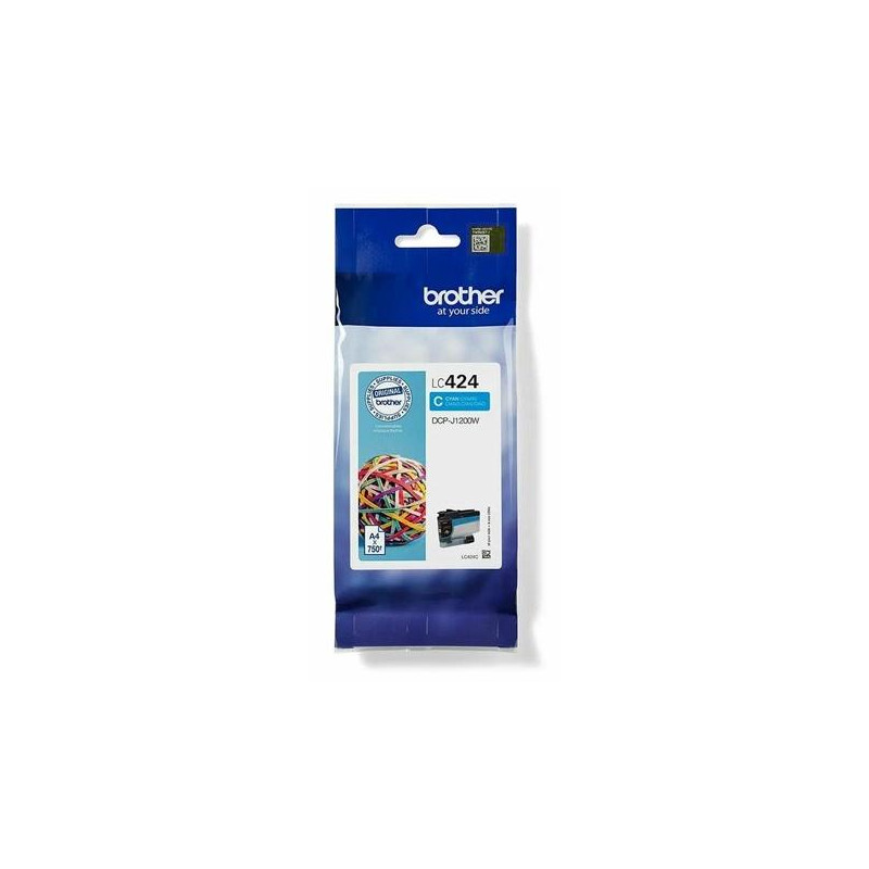 (LC424C) BROTHER TINTA CIAN DCP-J1200W/J1200EW (LC424C) BROTHER TINTA CIAN DCP-J1200W/J1200EW