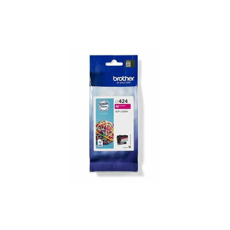 (LC424M) BROTHER TINTA MAGENTA DCP-J1200W/J1200WE (LC424M) BROTHER TINTA MAGENTA DCP-J1200W/J1200WE