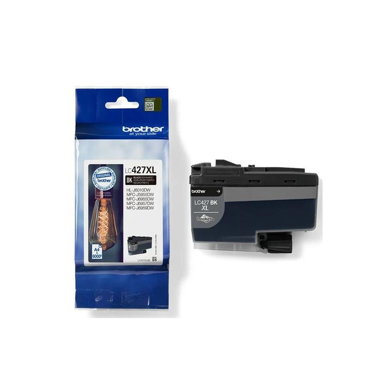 (LC427XLBK) BROTHER TINTA NEGRO MFC-J5955DW/J6955DW/J6995DW (LC427XLBK) BROTHER TINTA NEGRO MFC-J5955DW/J6955DW/J6995DW