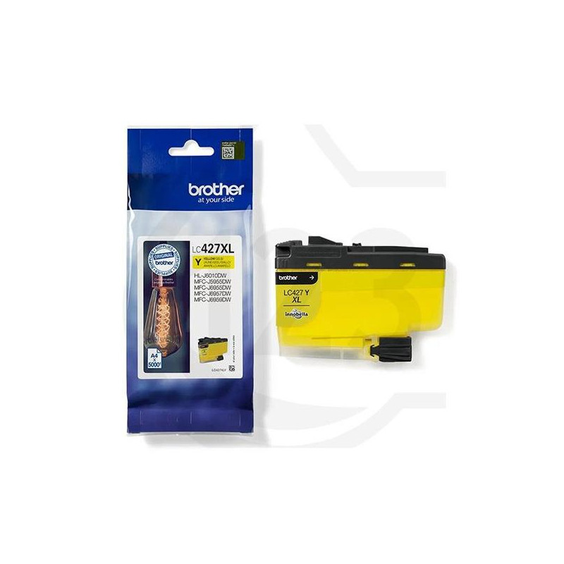 (LC427XLY) BROTHER TINTA AMARILLO MFC-J5955DW/J6955DW/J6995DW (LC427XLY) BROTHER TINTA AMARILLO MFC-J5955DW/J6955DW/J6995DW