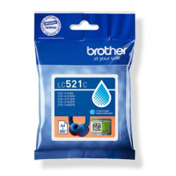 (LC521C) BROTHER TINTA CIAN DCP-J1260W/J1310DW/J1360DW