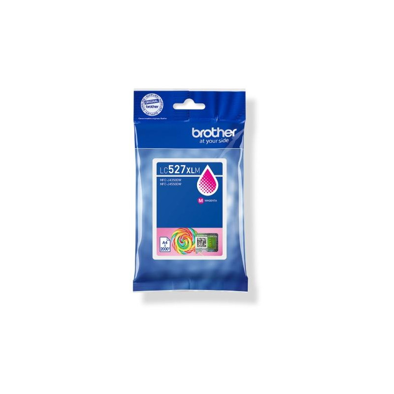 (LC527XLM) BROTHER TINTA MAGENTA MFC-J4350DW/J4550DW (LC527XLM) BROTHER TINTA MAGENTA MFC-J4350DW/J4550DW
