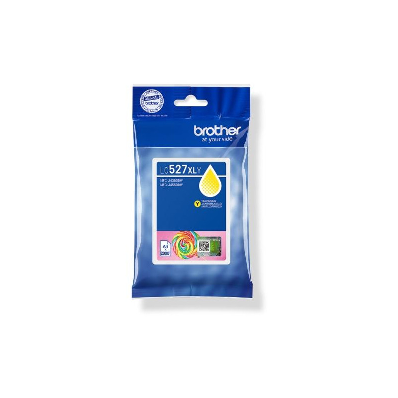 (LC527XLY) BROTHER TINTA AMARILLO MFC-J4350DW/J4550DW (LC527XLY) BROTHER TINTA AMARILLO MFC-J4350DW/J4550DW