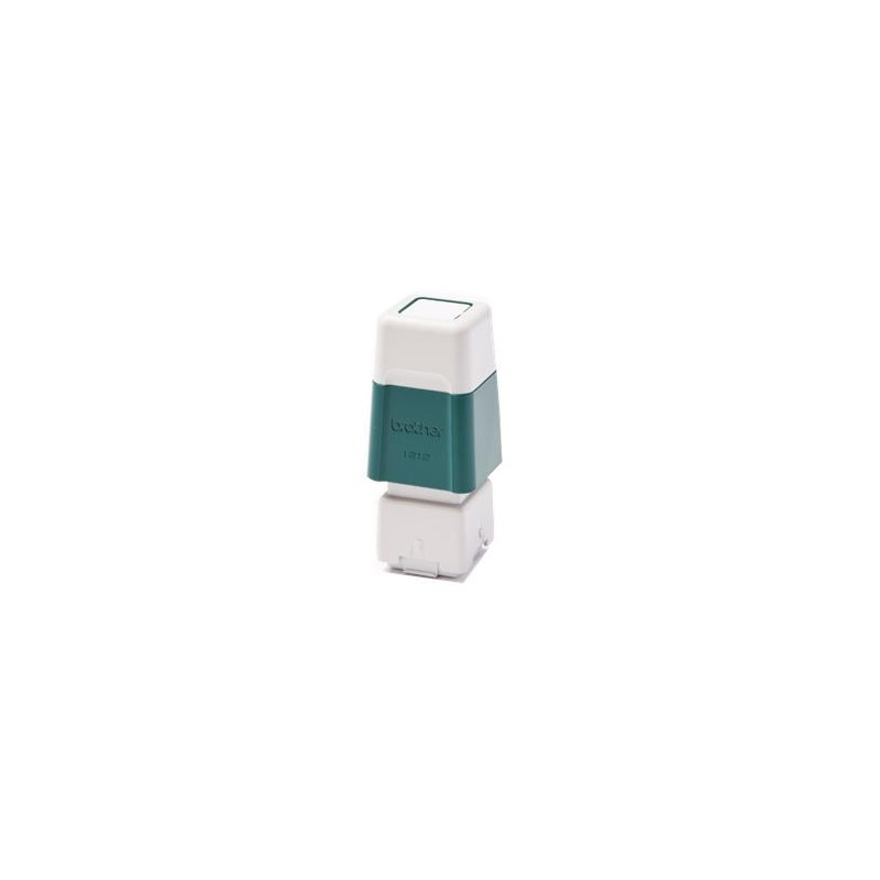 (PR1212G6P) BROTHER MONTURA DE SELLO VERDE DE 12MMX12MM (UNIDAD) (PR1212G6P) BROTHER MONTURA DE SELLO VERDE DE 12MMX12MM (UNIDAD)