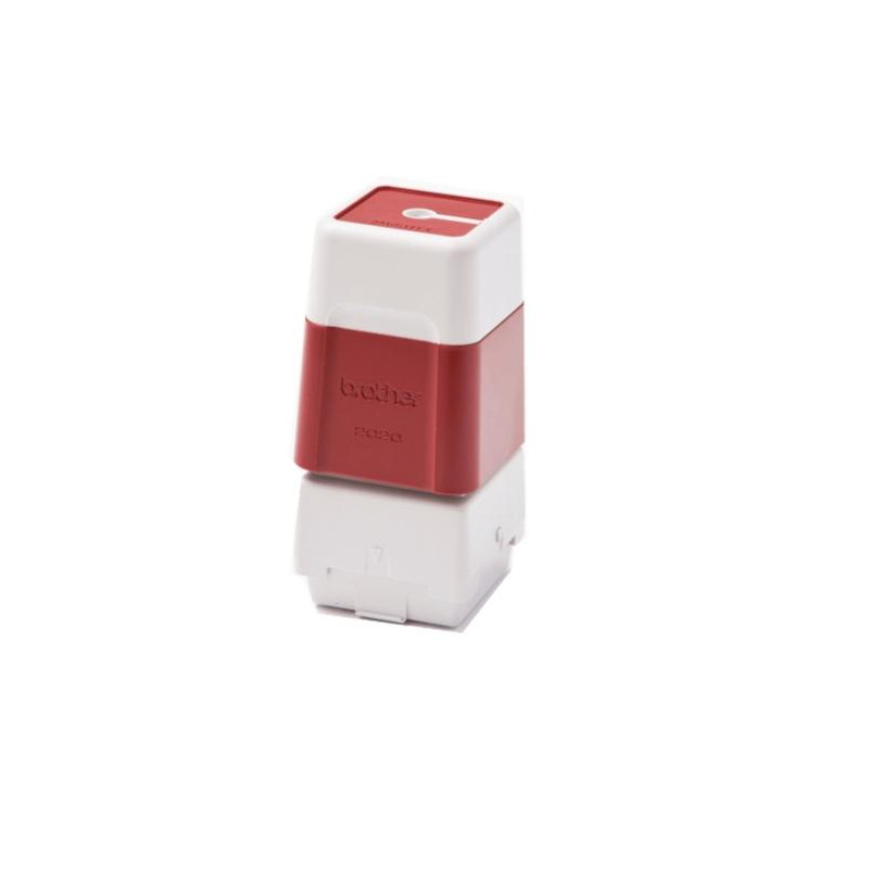 (PR2020R6P) BROTHER MONTURA DE SELLO ROJO DE 20MMX20MM (UNIDAD)