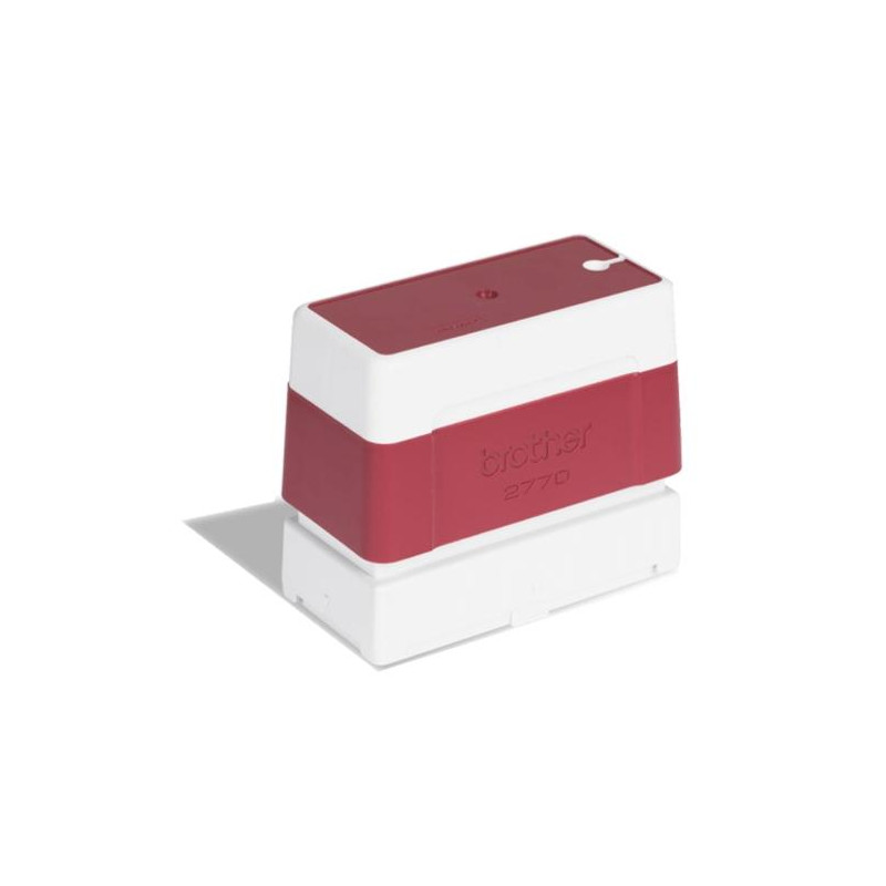 (PR2770R6P) BROTHER MONTURA DE SELLO ROJO DE 27MMX70MM (UNIDAD) (PR2770R6P) BROTHER MONTURA DE SELLO ROJO DE 27MMX70MM (UNIDAD)