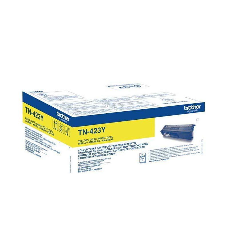 (TN423Y) BROTHER TÓNER AMARILLO HL-L8260CDW/L8360CDW - DCP-L8410CDW - MFC-L8690CDW/L8900CDW