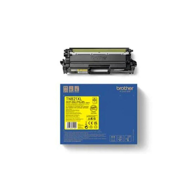 (TN821XXLY) BROTHER TONER AMARILLO HL-L9430CDN/L9470CDN - MFC-L9630CDN/L9670CDN (TN821XXLY) BROTHER TONER AMARILLO HL-L9430CDN/L9470CDN - MFC-L9630CDN/L9670CDN