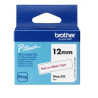 (BTAG232) BROTHER CINTA DOMÉSTICA BTAG ROJO SOBRE BLANCO - PTN10