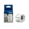 (CZ1004) BROTHER ROLLO DE CINTA ADHESIVA ZERO INK PARA ETIQUETADORA VC500W 2