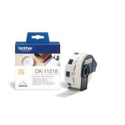 (DK11218) BROTHER ETIQUETAS PRECORTADAS CIRCULARES 24MM (1.000 ETIQUETAS)
