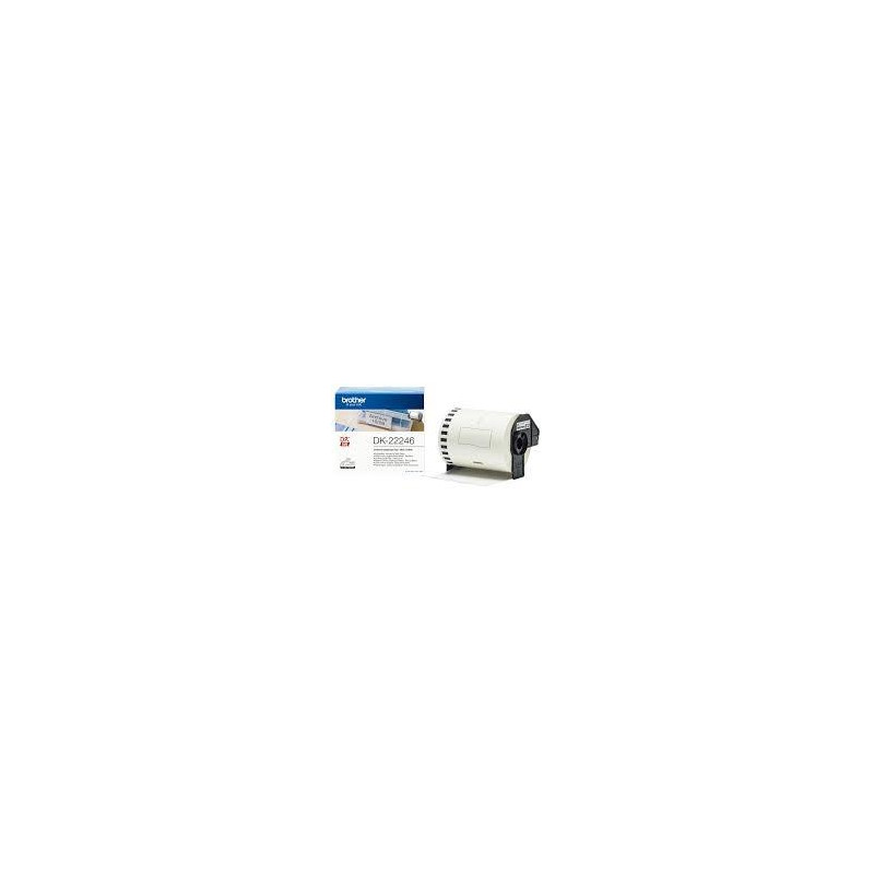 (DK22246) BROTHER CINTA CONTINUA DE PAPEL TÉRMICO ADHESIVO - BLANCO - 103MMX30 (DK22246) BROTHER CINTA CONTINUA DE PAPEL TÉRMICO ADHESIVO - BLANCO - 103MMX30