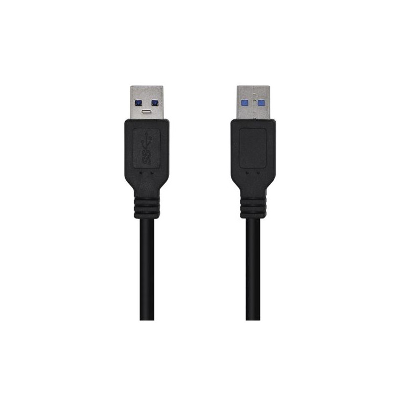 (A105-0446) AISENS CABLE USB 3.0 TIPO A/M - A/M NEGRO 1 (A105-0446) AISENS CABLE USB 3.0 TIPO A/M - A/M NEGRO 1