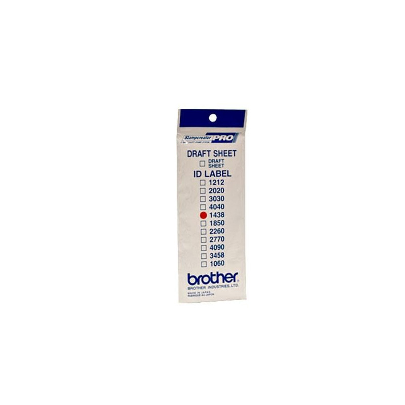 (ID1438) BROTHER ETIQUETA DE IDENTIFICACIÓN DE 14X38 MM - PACK DE 12 UNIDADES (ID1438) BROTHER ETIQUETA DE IDENTIFICACIÓN DE 14X38 MM - PACK DE 12 UNIDADES