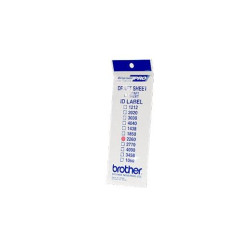 (ID2260) BROTHER ETIQUETA DE IDENTIFICACIÓN DE 22X60MM - PACK DE 12 UNIDADES