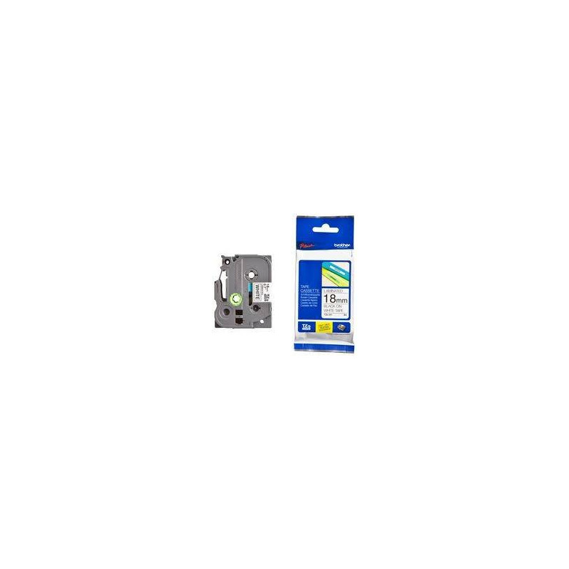 (TZE241) BROTHER CINTA ROTULADORA LAMINADA TEXTO NEGRO SOBRE BLANCO - 18MMX8M (TZE241) BROTHER CINTA ROTULADORA LAMINADA TEXTO NEGRO SOBRE BLANCO - 18MMX8M