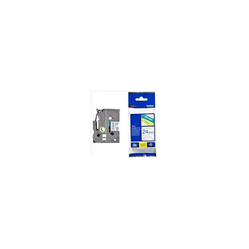 (TZE253) BROTHER CINTA ROTULADORA LAMINADA TEXTO AZUL SOBRE BLANCO - 24MMX8M (TZE253) BROTHER CINTA ROTULADORA LAMINADA TEXTO AZUL SOBRE BLANCO - 24MMX8M