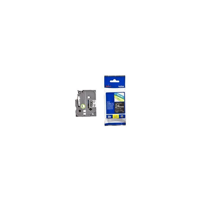 (TZE355) BROTHER CINTA ROTULADORA LAMINADA TEXTO BLANCO SOBRE NEGRO - 24MMX8M (TZE355) BROTHER CINTA ROTULADORA LAMINADA TEXTO BLANCO SOBRE NEGRO - 24MMX8M