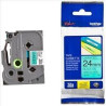 (TZE751) BROTHER CINTA ROTULADORA LAMINADA TEXTO NEGRO SOBRE VERDE - 24MMX8M