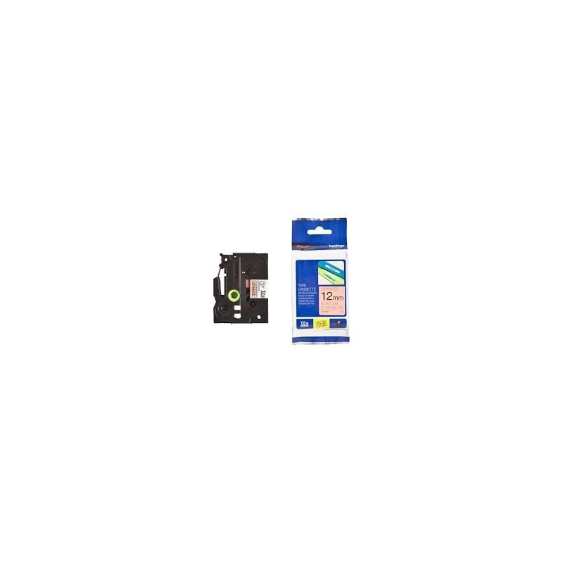 (TZEB31) BROTHER CINTA ROTULADORA LAMINADA TEXTO NEGRO SOBRE NARANJA FLUOR - 12MMX5M (TZEB31) BROTHER CINTA ROTULADORA LAMINADA TEXTO NEGRO SOBRE NARANJA FLUOR - 12MMX5M