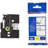 (TZEFX231) BROTHER CINTA ROTULADORA LAMINADA FLEXIBLE TEXTO NEGRO SOBRE BLANCO -12MMX8M